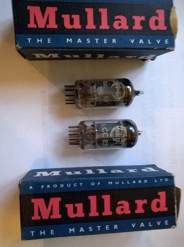 Mullard boxed ecc83 electronic - mullard,