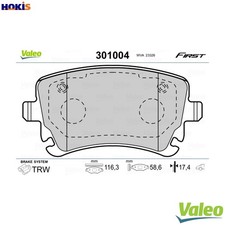BRAKE PAD SET DISC BRAKE