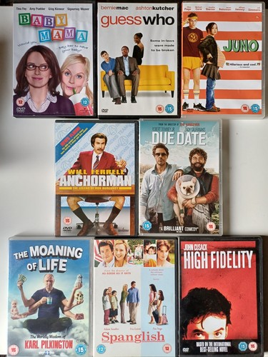 Comedy film dvd - 8x, bundle