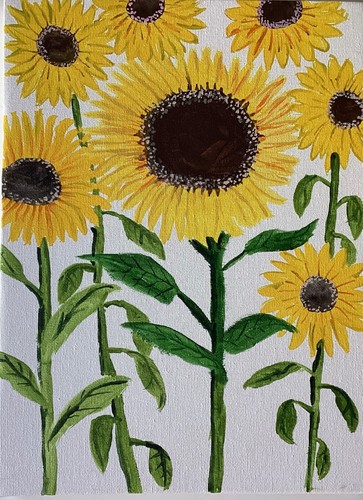 Original acrylic painting - , of