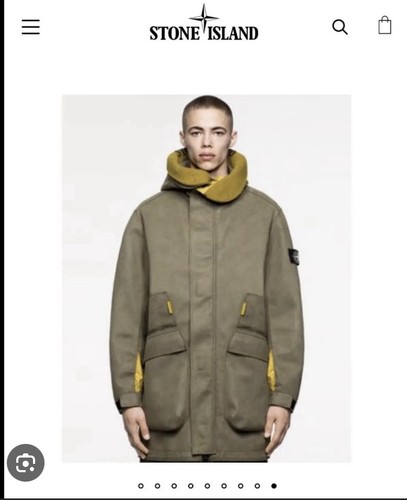 Stone island man - made, suede