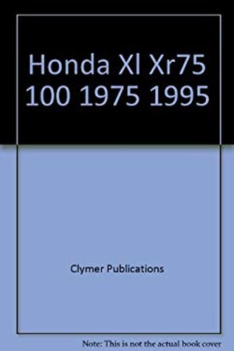 Honda xr75 100 1975 - honda, 1975-1991