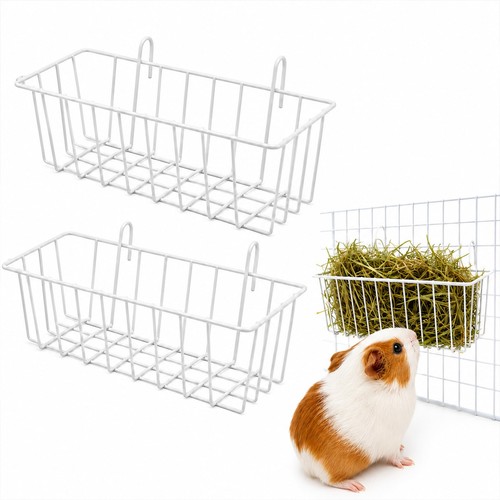 2pcs rabbit hay feeder - hay, metal
