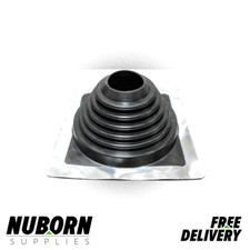 Roof Flashing - 76-152mm Pipe, 250x250 Base, Flue, Weather Seal