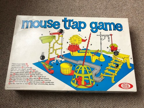 Mouse trap vintage game - mouse,
