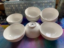 MALACASA Series Regular-002 8-Piece Rice or soup Bowls 4.5"
