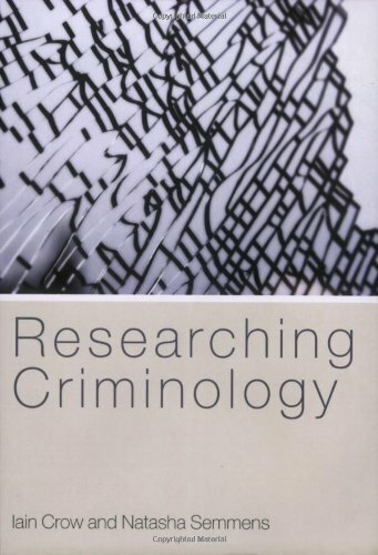 Researching criminology iain - researching, criminology-iain