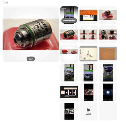 Nmint zeiss plan neofluar - *nmint*, ec
