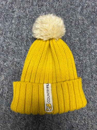 Woolly hat yellow kids - woolly,