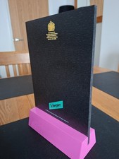 Schweppes A 5 chalk board box