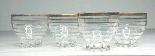 Set french gold banded - set,