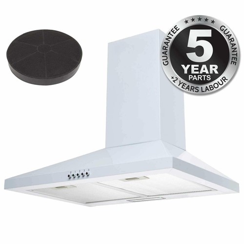 Sia chl60wh 60cm white chimney - sia,
