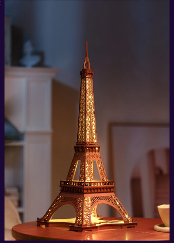 Robotime eiffel tower - tower, 3d
