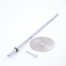 ARCHWAY Doner Kebab Shawarma Grill Spare Skewer Rod 80cm with Disk & Holding Pin