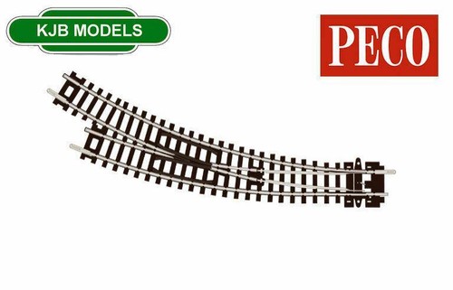 Peco h curved turnout - peco, st-44
