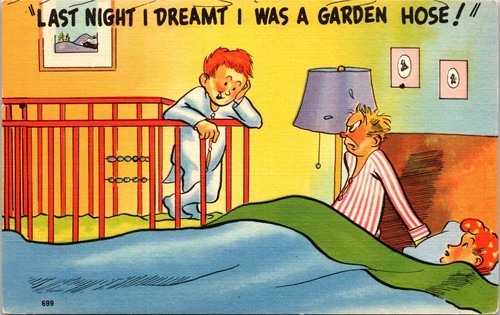 Last night dreamt was - i, a