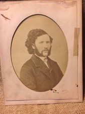 Antique Sepia Tone Portrait of