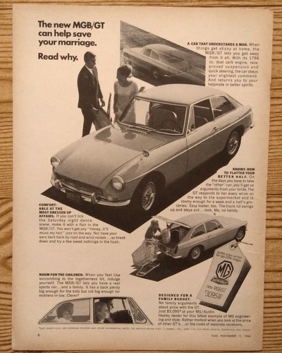 1966 mgb door hardtop - mgb/gt,