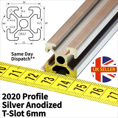 10x 2020 aluminium - 2/4/10x,