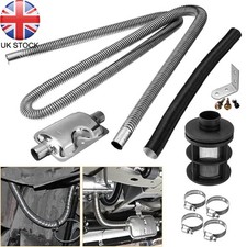 For Air Diesel Heater 24mm Exhaust Silencer + Filter + Exhaust + Intake Pipe Kit