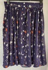 Hell bunny Blue Floral Skirt