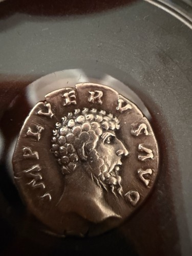 Lucius verus silver denarius - verus,