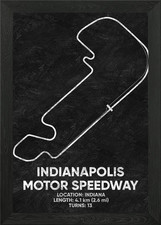 Indianapolis Speedway Framed