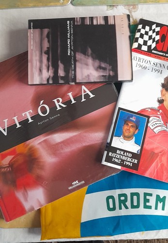 Ayrton senna vitoria rare - , vitoria.