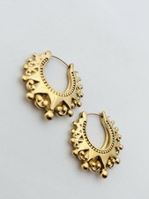 Waterproof Chunky Big Hoops