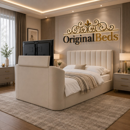 Beds ottoman storage bed - tv,