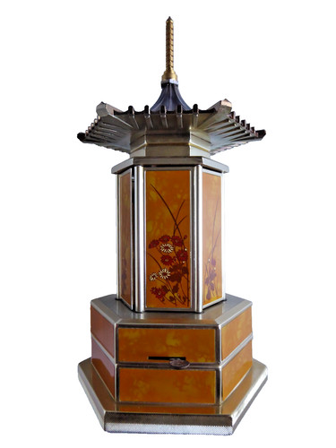 Vintage musical pagoda - vintage,