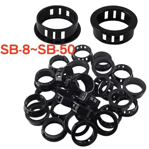 Black plastic grommet - sb-8~32,