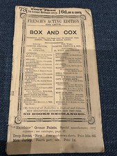 Victorian Theatre Script Box &