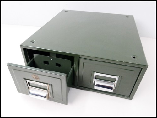 Vintage astrola green - green, drawer