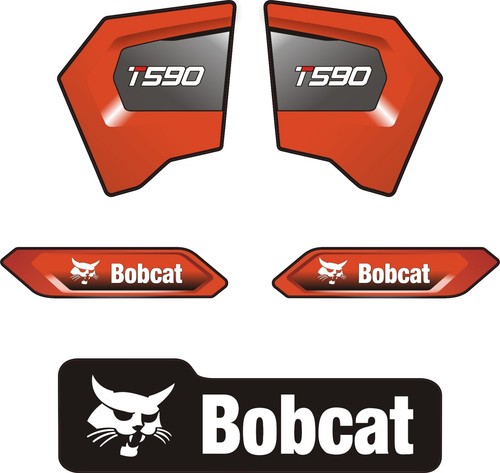 Bobcat t590 skid loader decal - bobcat,