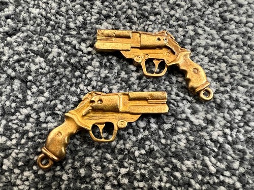 Metal revolver gun - metal,
