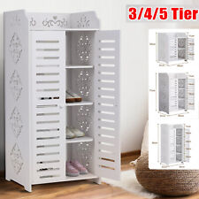 5 Tier Wooden Shoe Rack