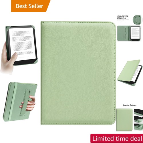 Stylish green ereader case - 6",