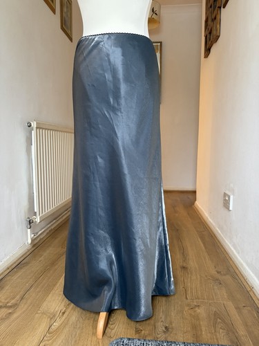 Silver wallis maxi skirt size - skirt,