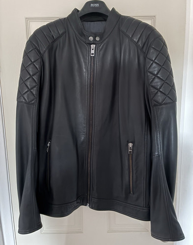 Sheepskin leather jacket - sheepskin,
