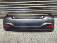 TOYOTA YARIS BUMPER REAR COMPLETE IN GREY MK3 XP130 2011 - 2014