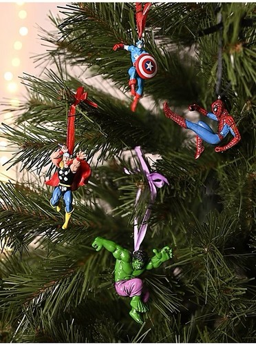 Marvel christmas tree - christmas,