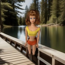 Vintage Barbie Midge Doll 1962