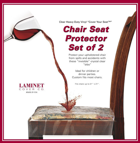 Vinyl chair protectors clear - vinyl,
