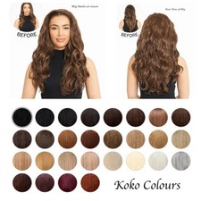 Koko Half Head Wig Beach Wave