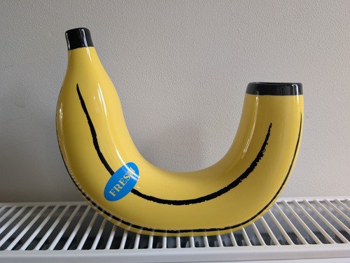 Doiy banana vase for home - banana,