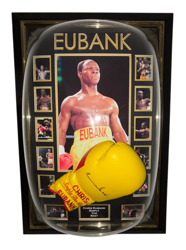 Chris eubank signed glove - eubank,