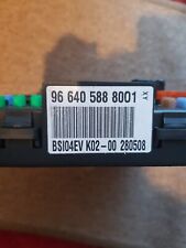 966405888001 PEUGEOT 407 CITROEN FUSE BOX BODY CONTROL MODULE 9664058880 BSI K02