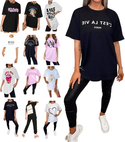 Women shirt tee baggy - women's,