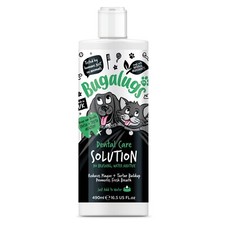 BUGALUGS Dog Breath Freshener Dental Care Water Additive Plaque &Tartar Remover